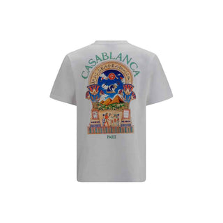 Casablanca White Cotton T-Shirt