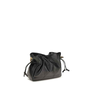 Saint Laurent Black Lamb Ovis Aries Aries Shoulder Bag