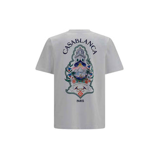 Casablanca White Cotton T-Shirt