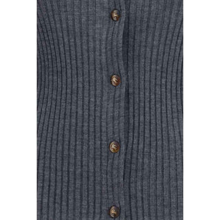 Burberry Gray Cashmere Cardigan