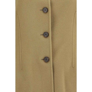 Rohe Beige Wool Oves Aries Full-Length Jacket