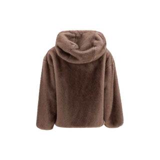 Herno Brown Polyester Full-Length Jacket