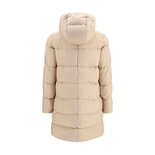 Herno Beige Polyester Full-Length Jacket