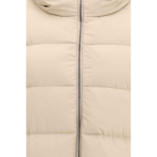 Herno Beige Polyester Full-Length Jacket