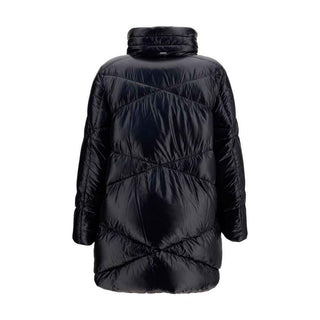 Herno Black Goose Down Full-Length Jacket