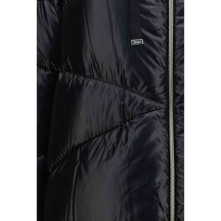 Herno Black Goose Down Full-Length Jacket
