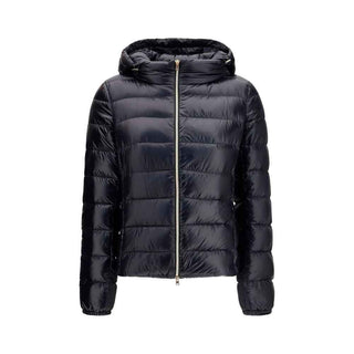 Herno Black Polyamide Full-Length Jacket