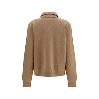 Rohe Beige Wool Oves Aries Polo Shirt