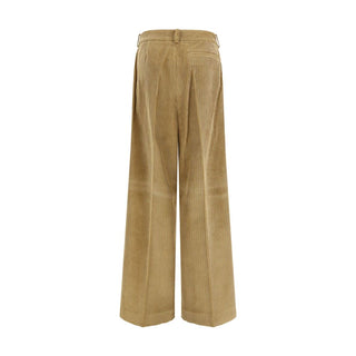 Rohe Beige Cotton Flared Pants