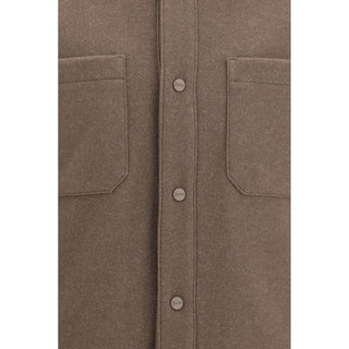 Herno Brown Polyester Jacket