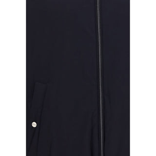 Herno Blue Goose Down Full-Length Jacket