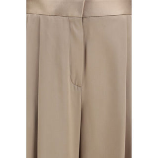 Tom Ford Beige Silk Casual Pants