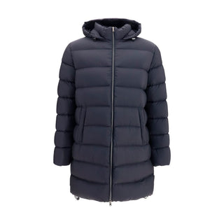 Herno Black Polyamide Full-Length Jacket