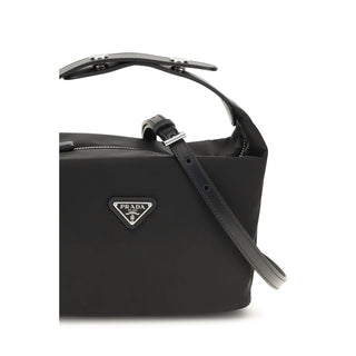 Prada Black Recycled Polyamide Shoulder Bag