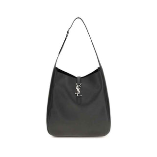 Saint Laurent Black Calf Leather Bos Taurus Shoulder Bag