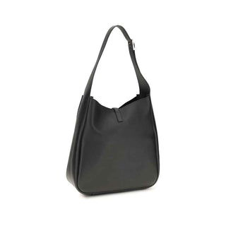 Saint Laurent Black Calf Leather Bos Taurus Shoulder Bag
