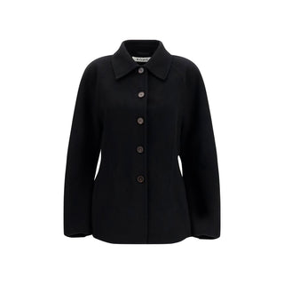Rohe Black Wool Oves Aries Full-Length Jacket