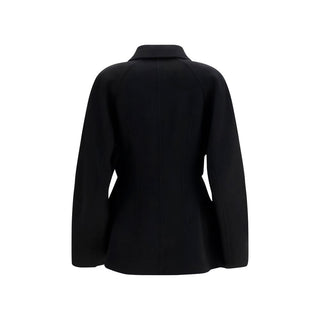 Rohe Black Wool Oves Aries Full-Length Jacket