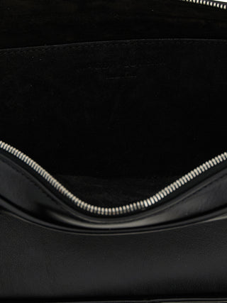 Magda Butrym Black Calfskin Shoulder Bag