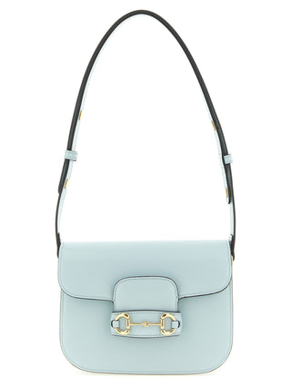 Gucci Blue Calfskin Shoulder Bag