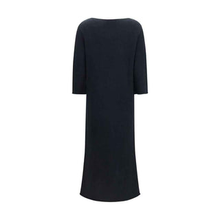 The Row Black Cotton Casual Dress