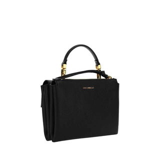 Coccinelle Black Calf Leather Bos Taurus Shoulder Bag