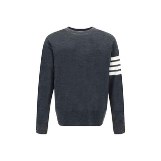 Thom Browne Gray Wool Oves Aries Sweatshirt