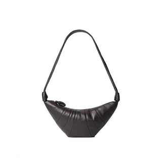 Lemaire Brown Lamb Leather Shoulder Bag
