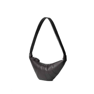 Lemaire Brown Lamb Leather Shoulder Bag