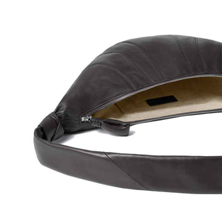 Lemaire Brown Lamb Leather Shoulder Bag