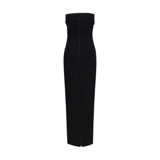 Balmain Black Viscose Cocktail Dress