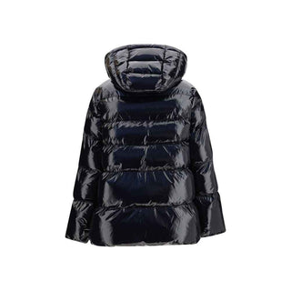 PINKO Black Polyamide Full-Length Jacket