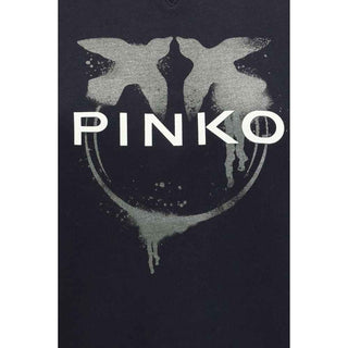 PINKO Black Cotton Sweatshirt
