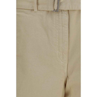 Magda Butrym Beige Cotton Casual Pants