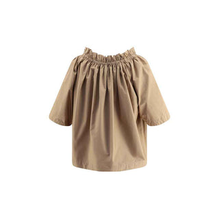 Saint Laurent Beige Cotton Shortsleeve Shirt