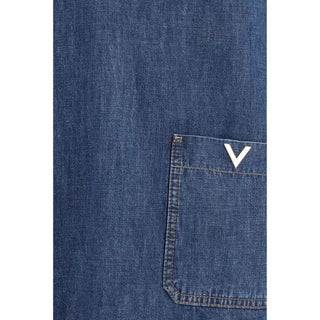 Valentino Garavani Blue Denim Shirt