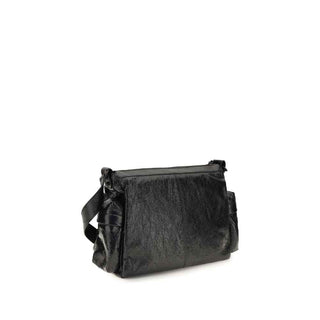 Balenciaga Black Lamb Ovis Aries Aries Shoulder Bag