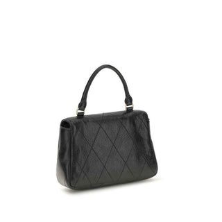 Tory Burch Black Calf Leather Bos Taurus Wallet