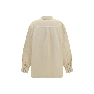 Magda Butrym Beige Denim Shirt