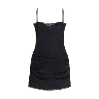 Magda Butrym Black Silk Cocktail Dress