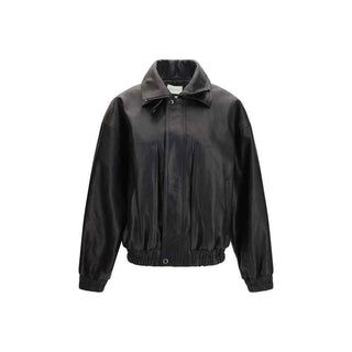 Magda Butrym Black Lambskin Leather Jacket
