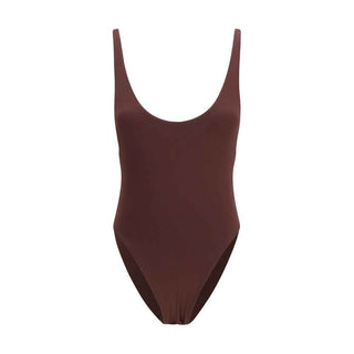 Magda Butrym Bordeaux Polyamide One-Piece Swimsuit