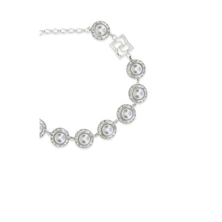 Magda Butrym Silver Metal Necklace