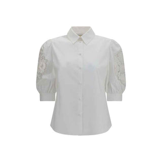 Valentino Garavani White Cotton Blouse