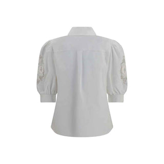 Valentino Garavani White Cotton Blouse