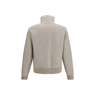 Brunello Cucinelli Beige Cashmere Full-Length Jacket