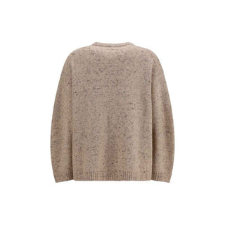Fabiana Filippi Beige Wool Oves Aries Sweatshirt