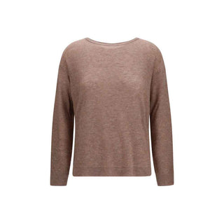 Fabiana Filippi Brown Wool Oves Aries Sweatshirt