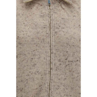 Fabiana Filippi Beige Wool Oves Aries Bomber