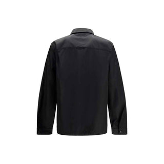 Prada Black Recycled Polyamide Dress Shirt